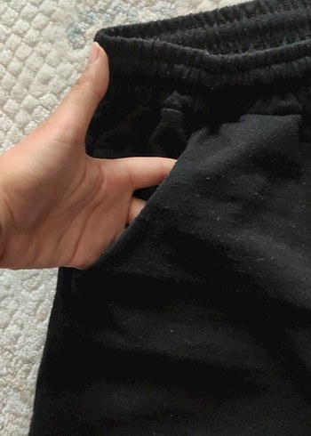 Diğer Siyah Rahat Kesim Erkek Şort
