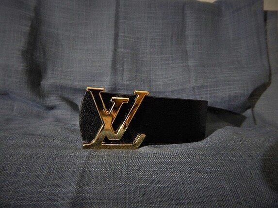Louis Vuitton Gold renk LV toka deri KEMER