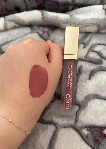 Kiko KIKO Milano 3ü 1 arada gül kurusu Ruj ve allık