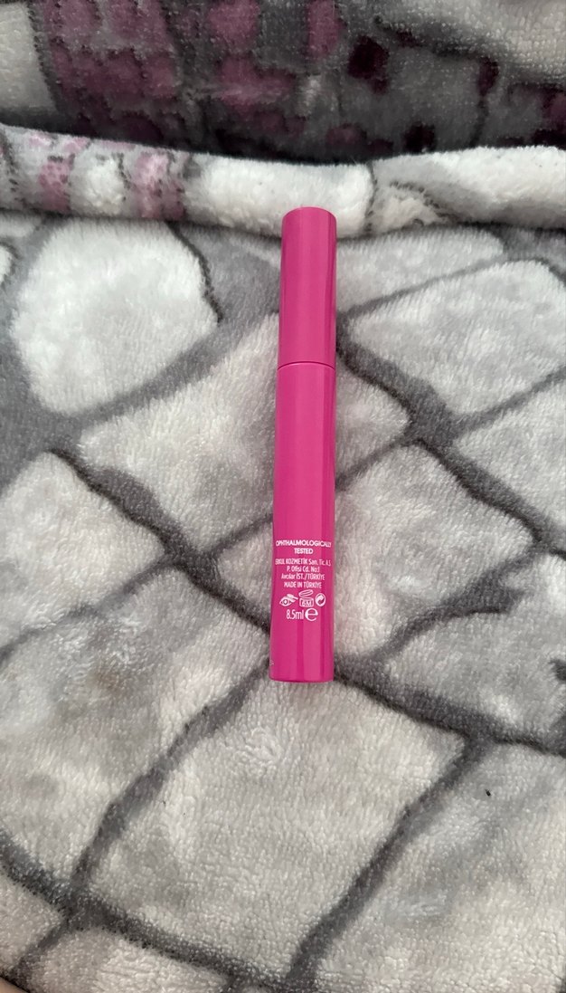 Renkli Pembe Maskara - Görsel 3