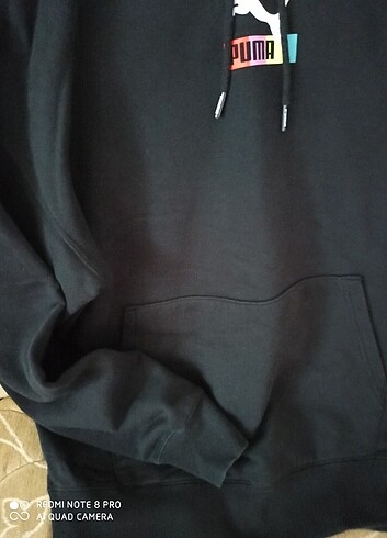 Puma erkek kapüşonlu sweatshirt 