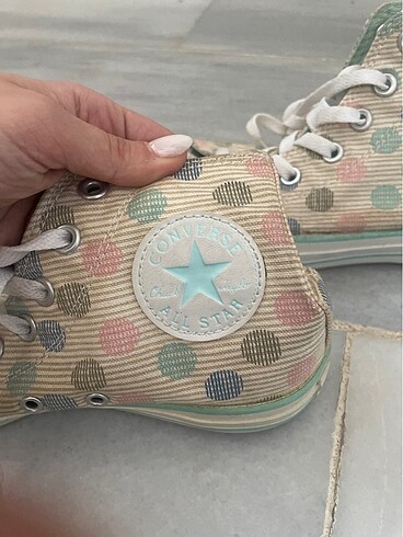 37 Beden Renkli convers ayakkabı