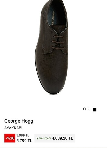 45 Beden GEROGE HOGG ERLEL LOAFER