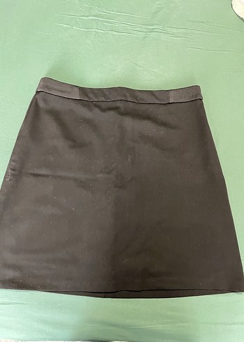 Siyah Basic Mini Etek