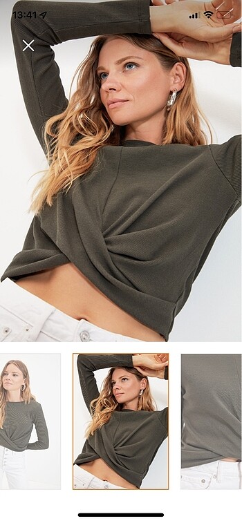 Crop bluz