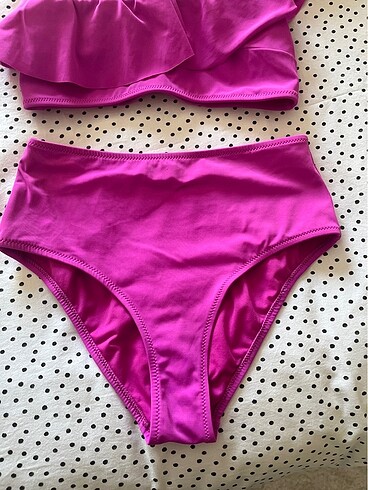 38 Beden Tek omuz bikini takımı