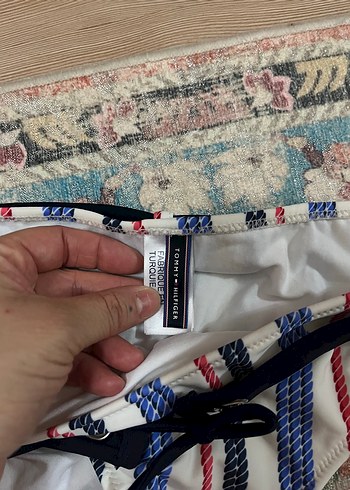 40 Beden lacivert Renk Orj Tommy Hilfiger bikini takımı