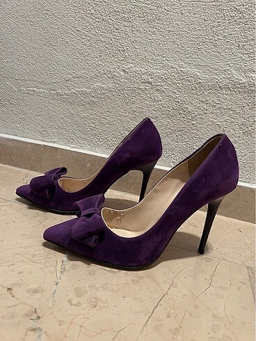 mor süet stiletto