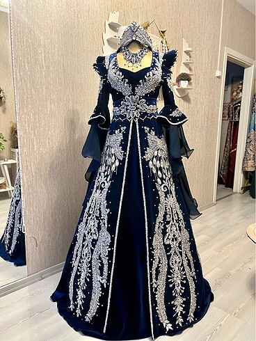 m Beden Siyah sıfır kaftan