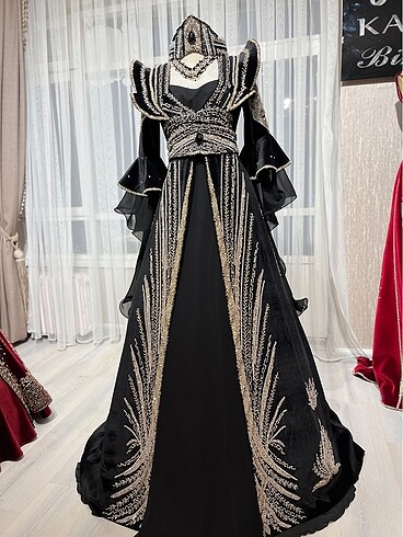 Diğer Siyah sıfır kaftan