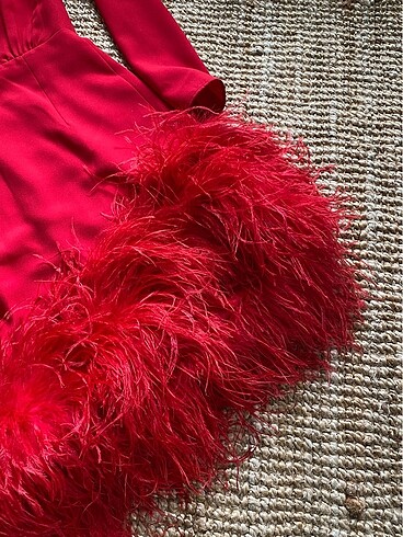 40 Beden New Arrivals - Gabrielle Otriş Detaylı Elbise