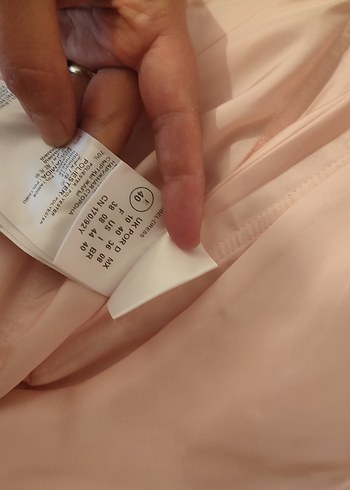 Pronovias Pudra Rengi Straplez Uzun Abiye - Görsel 10