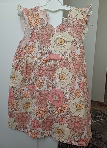 12-18 Ay Beden H&m kız çocuk elbise 