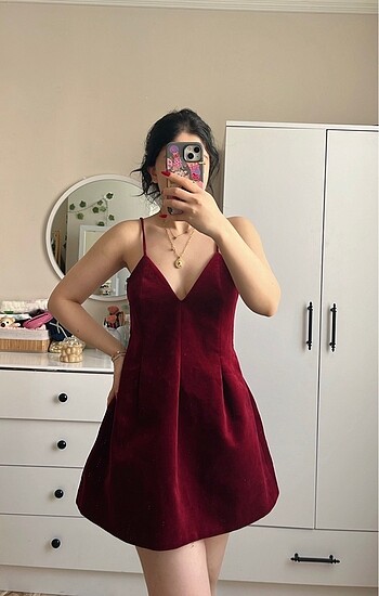 m Beden Zara elbise