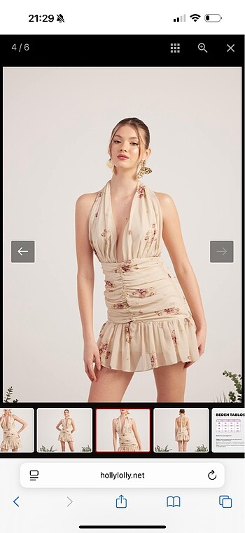 xs Beden Holly elbise