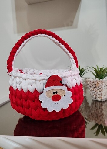 Dekoratif Yılbaşı Sepeti - Görsel 2