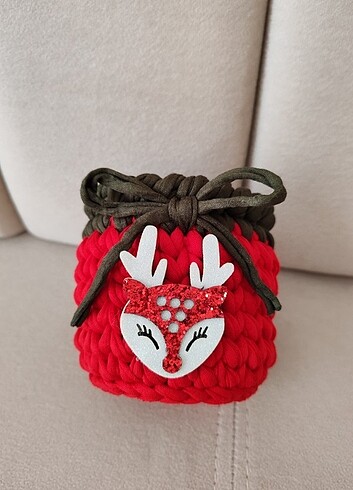 Yılbaşı Dekoratif Fırçalık/Kalemlik  - Görsel 5