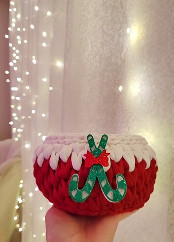 Dekoratif Yılbaşı Sepetleri - Görsel 3