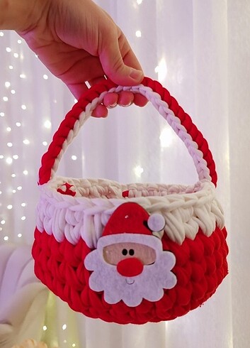 Dekoratif Yılbaşı Sepetleri - Görsel 6