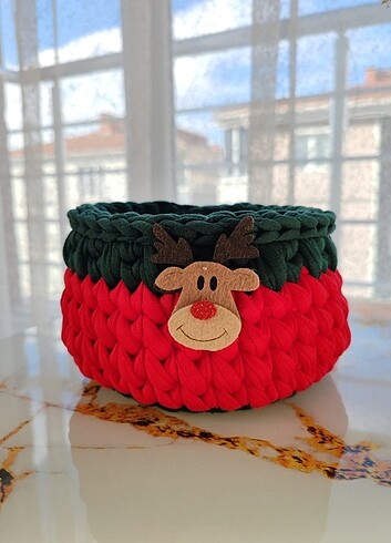 Dekoratif Yılbaşı Sepetleri - Görsel 7