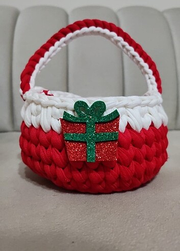 Dekoratif Yılbaşı Sepetleri - Görsel 8