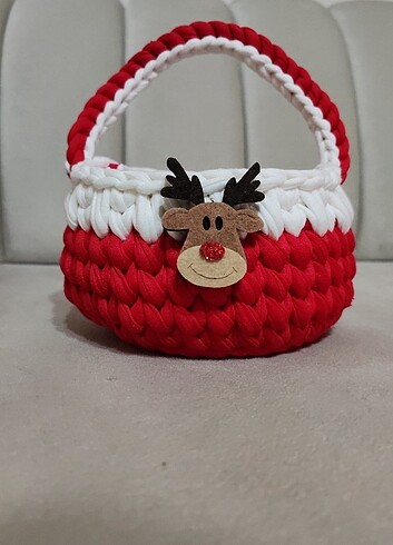 Dekoratif Yılbaşı Sepetleri - Görsel 11