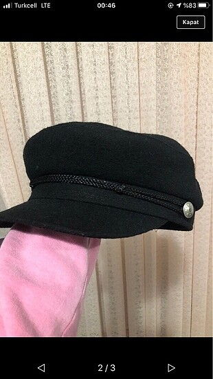 Zara model şapka