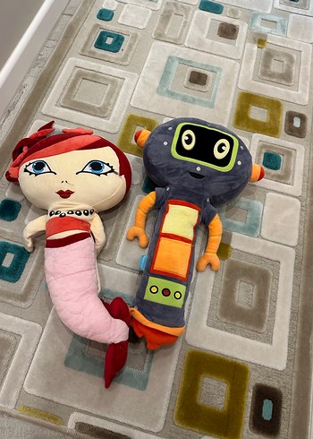 Happy Hop emniyet kemer koruyucu- Deniz Kızı ve Robot