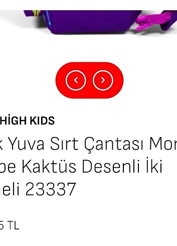 Yaygan Anaokulu çanta seti 