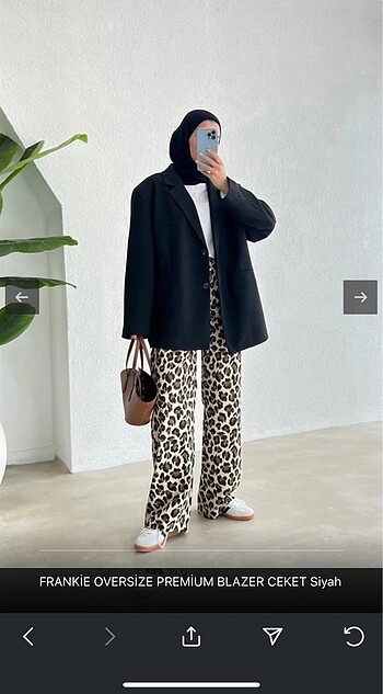 Siyah modaaksa blazer ceket