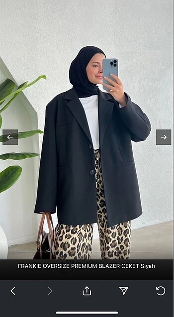 m Beden Siyah modaaksa blazer ceket