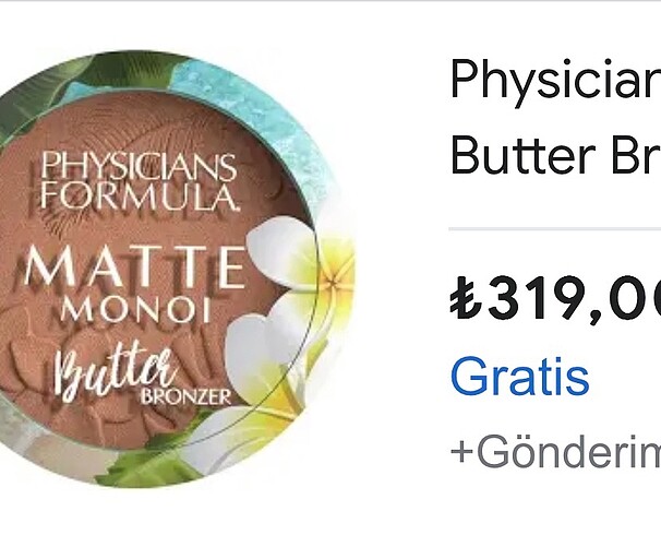 Physicians bronzer