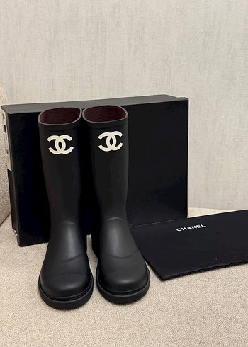 38 Beden siyah Renk chanel rain