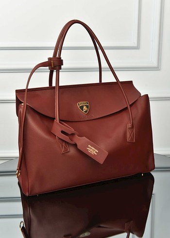  Beden BALENCIAGA - Automobili Lamborghini Carrie Carry All Handbag