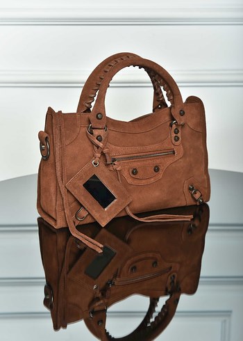 BALENCIAGA - Le City Small Suede Bag
