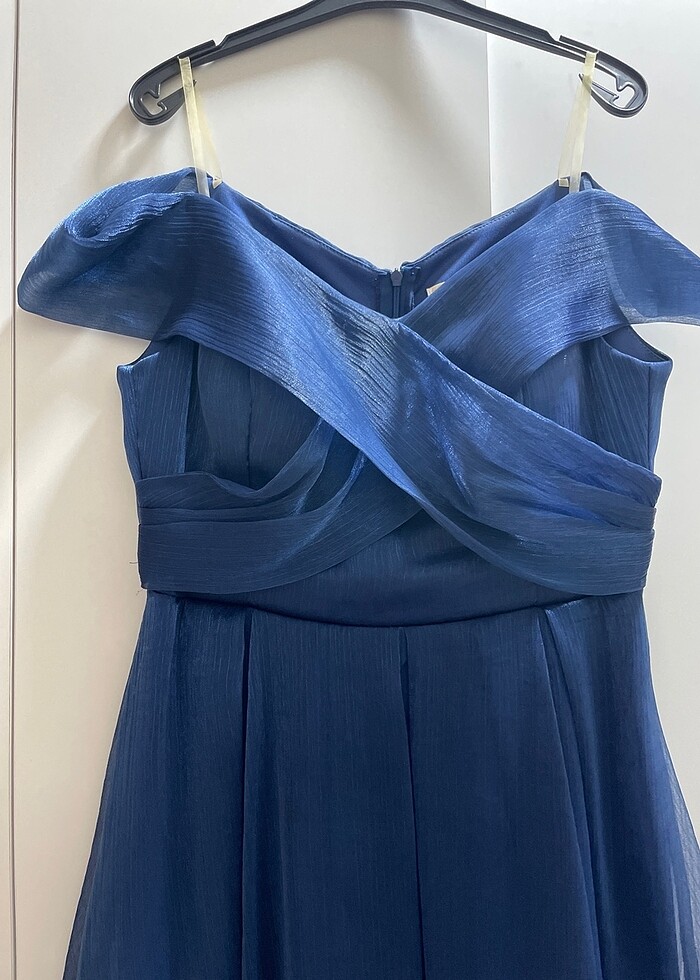 Abiye midi boy elbise - Görsel 2