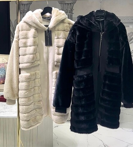 Peluş mont
