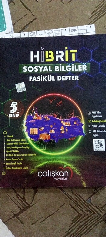 Çalışkan Yayınları 5.sınıf Sosyal Bilgiler Hibrit Fasikül Defter