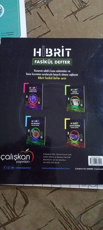 Çalışkan Yayınları 5.sınıf Sosyal Bilgiler Hibrit Fasikül Defter