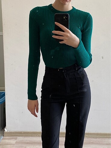 siyah kumas pantolon