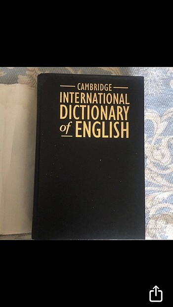 Cambridge ciltli İngilizce Sözlük - Görsel 2