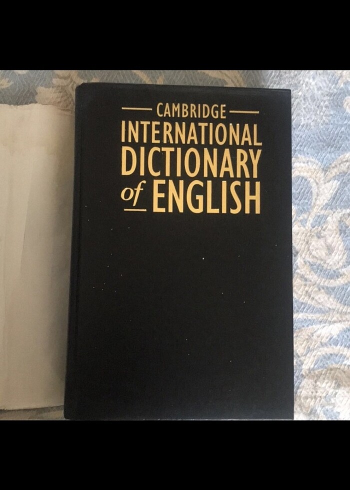 Cambridge ciltli İngilizce Sözlük - Görsel 2