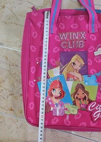 Beden Winx Club Pembe Çocuk Okul Çantası