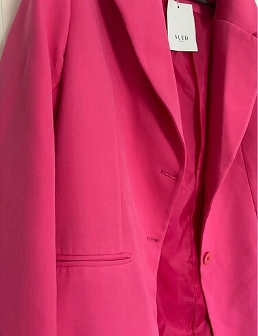 xl Beden pembe Renk Blazer ceket