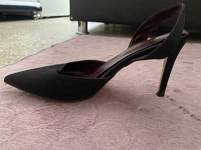 Diğer Siyah stiletto ayakkabı