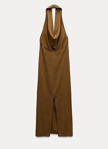 Zara Drapeli dökümlü elbise