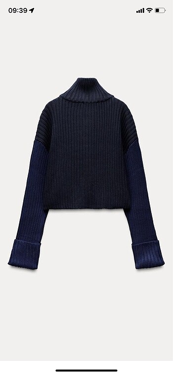 Zara Fitilli crop hırka
