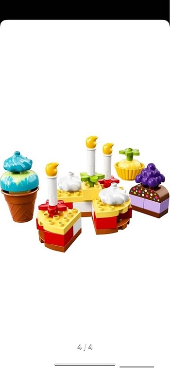 10862 lego duplo dogumgünü pastası