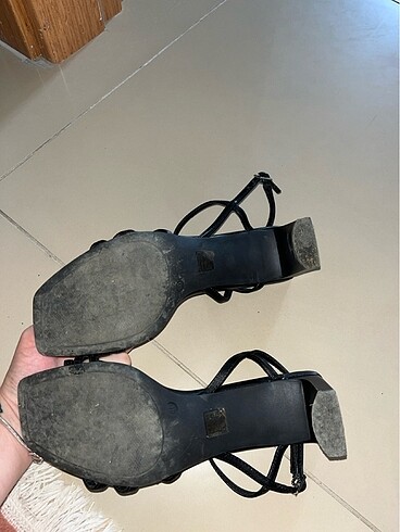 40 Beden siyah Renk Topuklu Ayakkabı