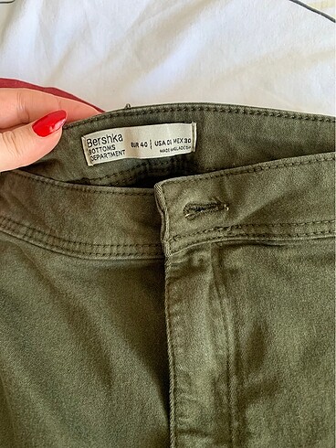 Bershka haki pantolon